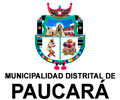  Convocatoria MUNICIPALIDAD DISTRITAL DE PAUCARÁ