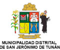 Convocatorias MUNICIPALIDAD DISTRITAL DE SAN JERÓNIMO DE TUNÁN