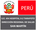 Convocatorias U.E. 404 HOSPITAL II-2 TARAPOTO - DIRECCIÓN REGIONAL DE SALUD SAN MARTÍN